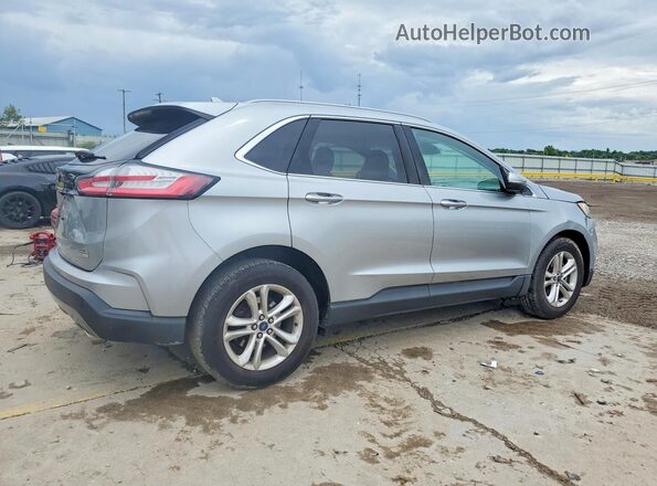 2FMPK3J92LBA47925 2020 FORD EDGE Silver Trasero derecho