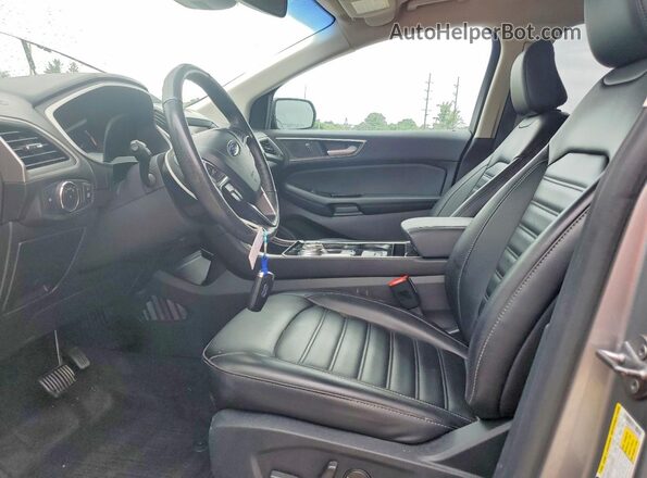 2FMPK3J92LBA47925 2020 FORD EDGE Silver Vista interior delantera