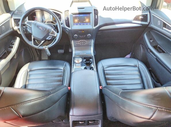 2FMPK3J92LBA57614 2020 FORD EDGE Maroon Vista del salpicadero