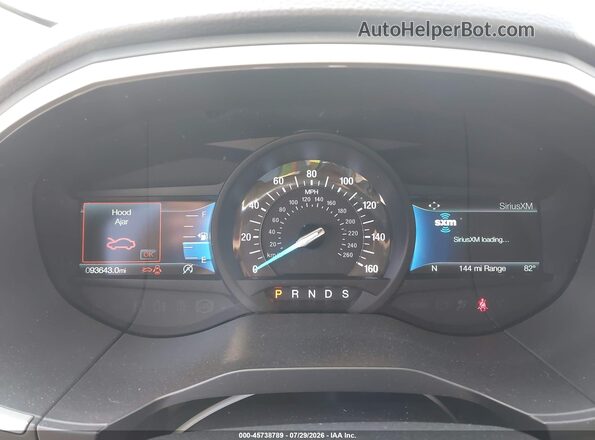 2FMPK3J92MBA36733 2021 FORD EDGE White Հետևի նստատեղերի տեսք