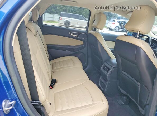 2FMPK3J92MBA53886 2021 FORD EDGE Синий Вид задних сидений