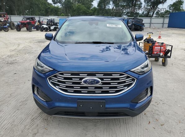 2FMPK3J92MBA53886 2021 FORD EDGE Синий Вид наклейки с VIN-кодом