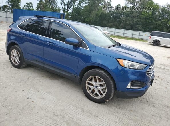 2FMPK3J92MBA53886 2021 FORD EDGE Синий 