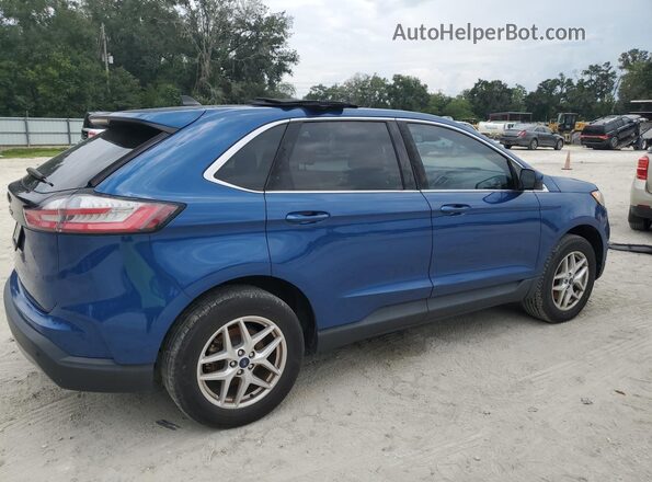 2FMPK3J92MBA53886 2021 FORD EDGE Синий 
