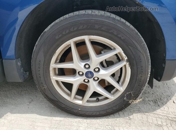 2FMPK3J92MBA53886 2021 FORD EDGE Синий 