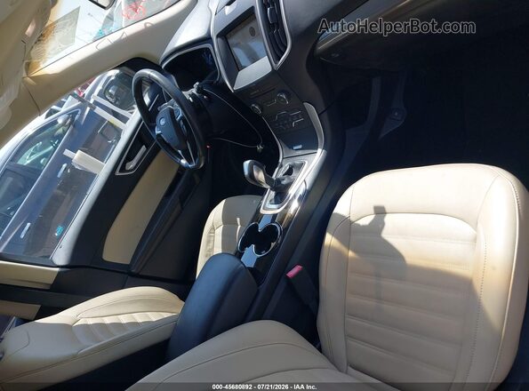2FMPK3J93GBB82580 2016 FORD EDGE Black Front interior view