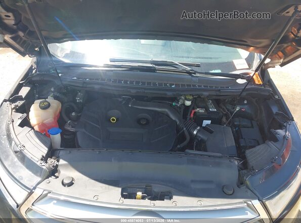 2FMPK3J93HBB30321 2017 FORD EDGE Черный Вид сзади