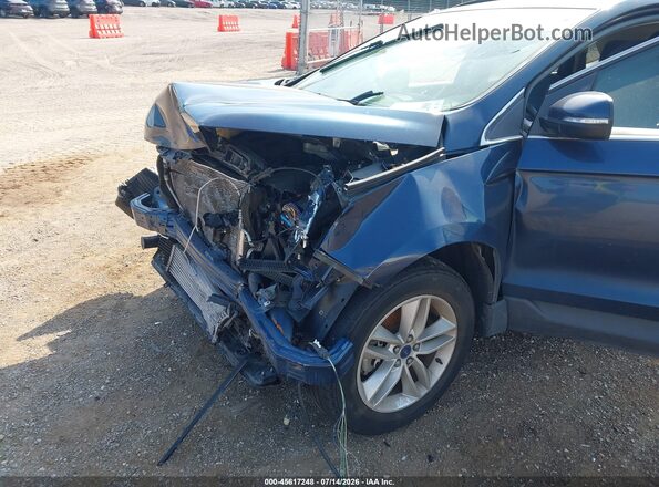 2FMPK3J93HBC41323 2017 FORD EDGE Blue წინა ხედი