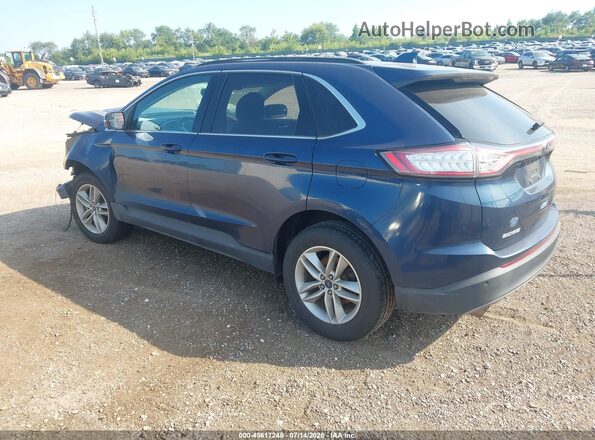 2FMPK3J93HBC41323 2017 FORD EDGE Blue უკანა მარცხენა