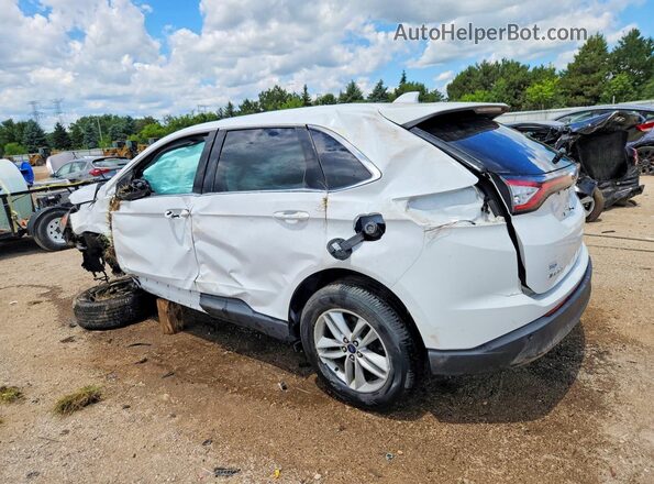 2FMPK3J93JBB73529 2018 FORD EDGE White Հետևի ձախ