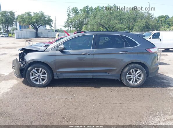 2FMPK3J93JBB84983 2018 FORD EDGE Gray Widok wnętrza 360 stopni