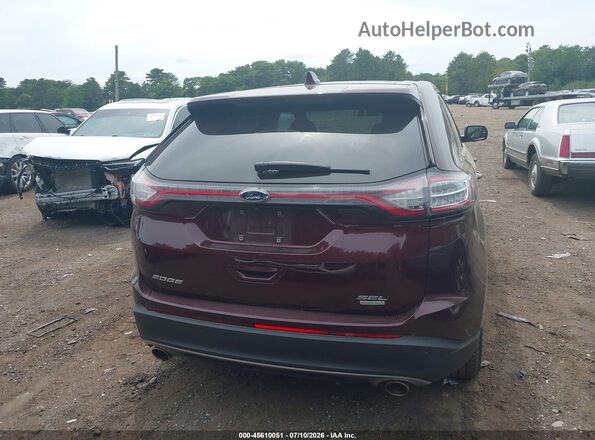 2FMPK3J93JBB97880 2018 FORD EDGE Бордовый 