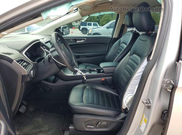 2FMPK3J93KBB25479 2019 FORD EDGE Silver Vista interior delantera