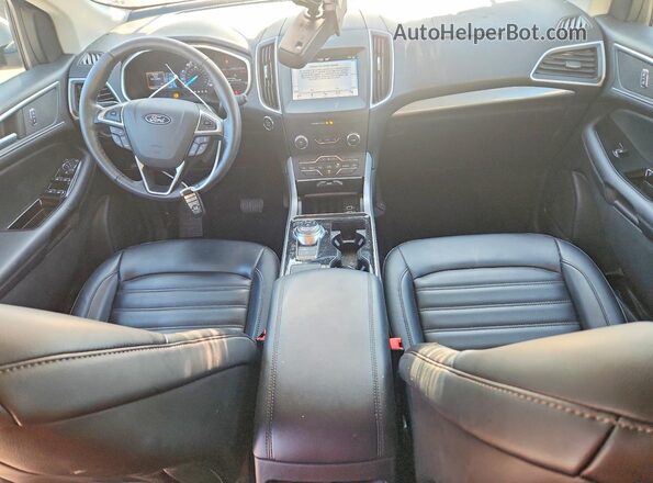 2FMPK3J93KBB49930 2019 FORD EDGE Silver Dashboard view