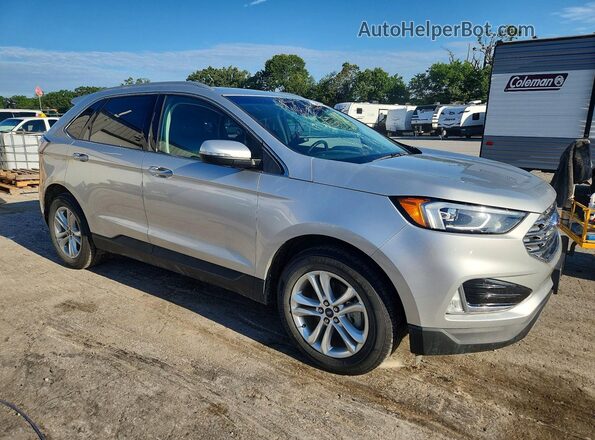 2FMPK3J93KBB49930 2019 FORD EDGE Silver Front right