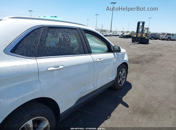 2FMPK3J93KBB61849 2019 FORD EDGE White უკანა სალონის ხედი