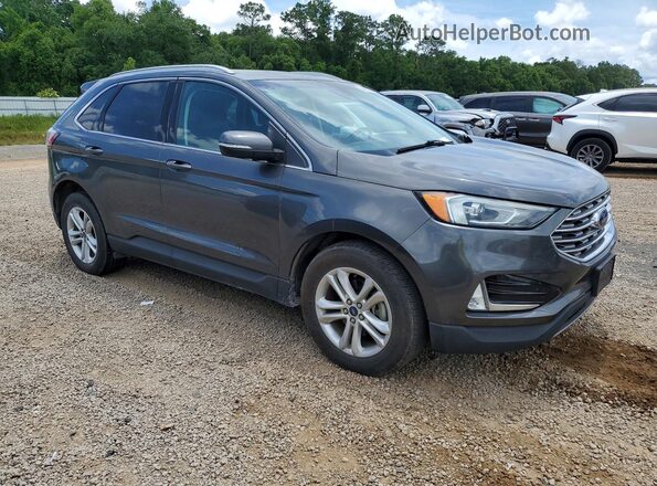 2FMPK3J93KBB96522 2019 FORD EDGE Charcoal Передня права чверть