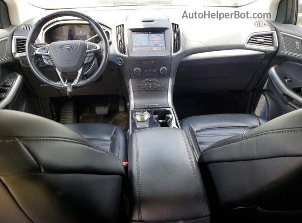 2FMPK3J93KBB96522 2019 FORD EDGE Charcoal Вид панелі приладів