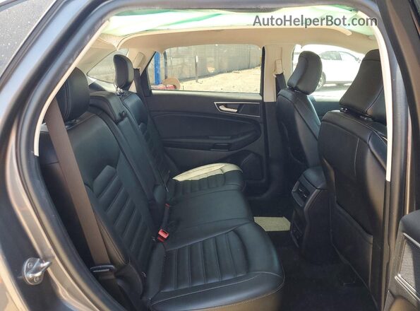 2FMPK3J93MBA23716 2021 FORD EDGE Gray Rear interior view