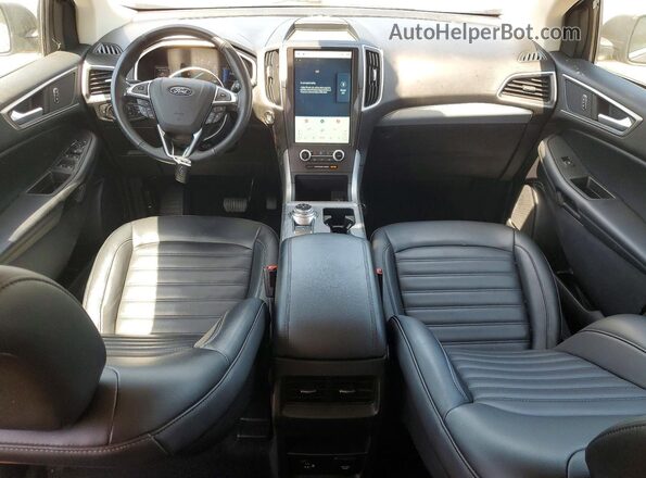 2FMPK3J93MBA23716 2021 FORD EDGE Gray Dashboard view
