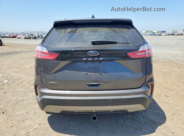2FMPK3J93MBA23716 2021 FORD EDGE Gray Rear view