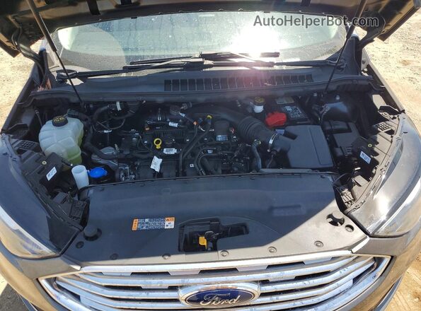 2FMPK3J93MBA23716 2021 FORD EDGE Gray Engine compartment view
