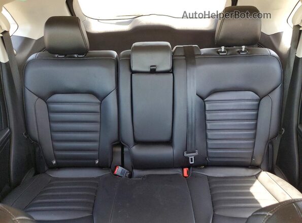 2FMPK3J93MBA23716 2021 FORD EDGE Gray Rear seats view