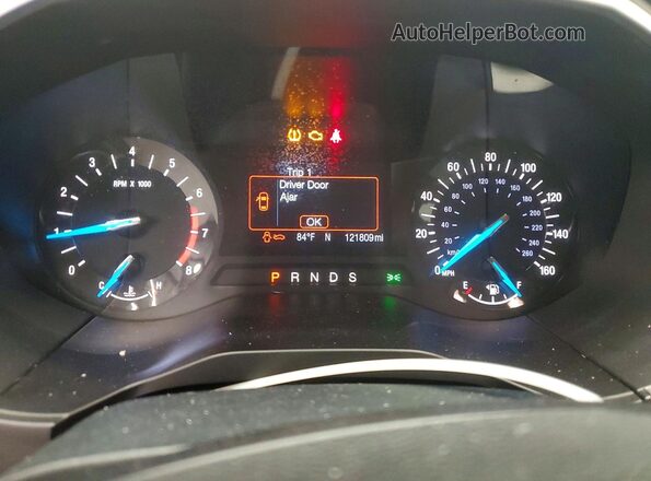 2FMPK3J94GBC01024 2016 FORD EDGE Blue Widok zestawu wskaźników