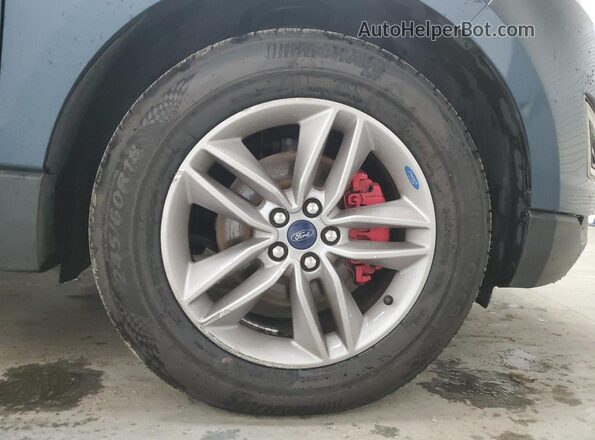 2FMPK3J94GBC01024 2016 FORD EDGE Blue 