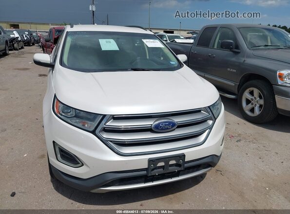 2FMPK3J94HBB04181 2017 FORD EDGE White უკანა სალონის ხედი