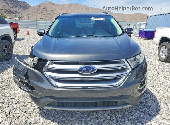 2FMPK3J94HBB43742 2017 FORD EDGE Gray Vista frontal