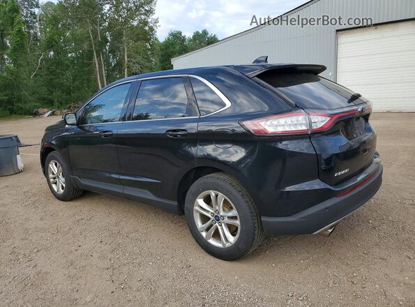 2FMPK3J94HBC10937 2017 FORD EDGE Черный Задняя левая четверть