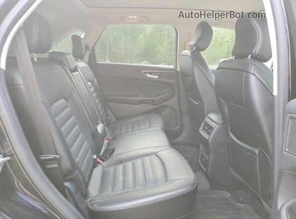 2FMPK3J94HBC10937 2017 FORD EDGE Черный Вид задних сидений