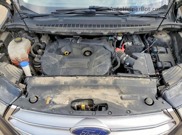 2FMPK3J94HBC10937 2017 FORD EDGE Черный Вид задней части салона