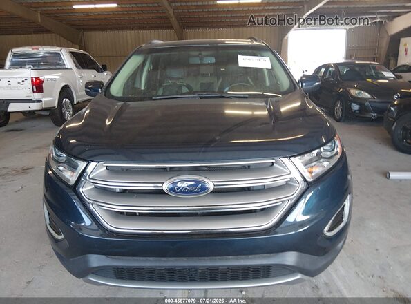 2FMPK3J94HBC24935 2017 FORD EDGE Blue უკანა სალონის ხედი