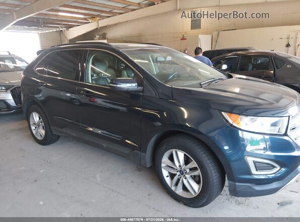 2FMPK3J94HBC24935 2017 FORD EDGE Blue სალონის 360-გრადუსიანი ხედი