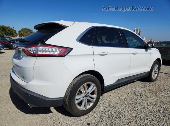 2FMPK3J94JBC01435 2018 FORD EDGE Белый Задняя правая четверть
