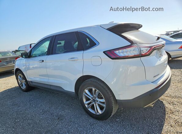 2FMPK3J94JBC01435 2018 FORD EDGE Белый Задняя левая четверть