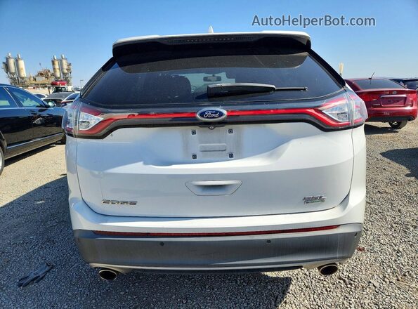 2FMPK3J94JBC01435 2018 FORD EDGE Белый Вид сзади