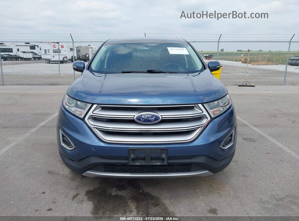 2FMPK3J94JBC38405 2018 FORD EDGE Синий 