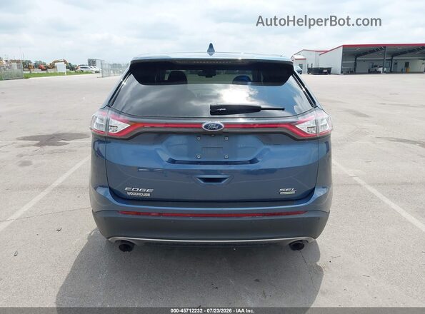 2FMPK3J94JBC38405 2018 FORD EDGE Синий 