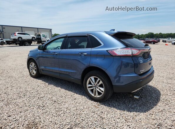 2FMPK3J94JBC57844 2018 FORD EDGE Blue Trasero izquierdo