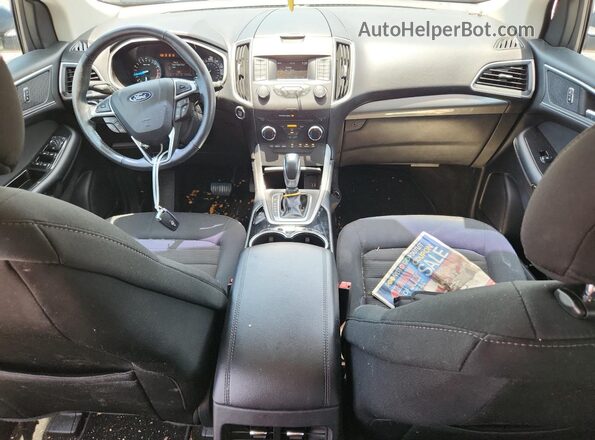 2FMPK3J94JBC57844 2018 FORD EDGE Blue Vista del salpicadero