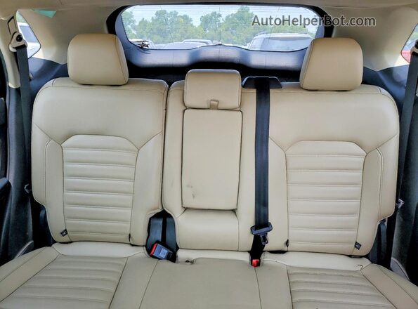 2FMPK3J94KBB21179 2019 FORD EDGE White უკანა სავარძლების ხედი