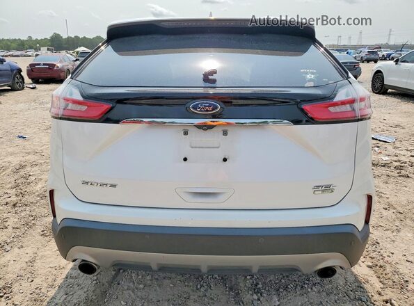 2FMPK3J94KBB21179 2019 FORD EDGE White უკანა ხედი