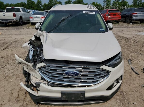 2FMPK3J94KBB21179 2019 FORD EDGE White წინა ხედი
