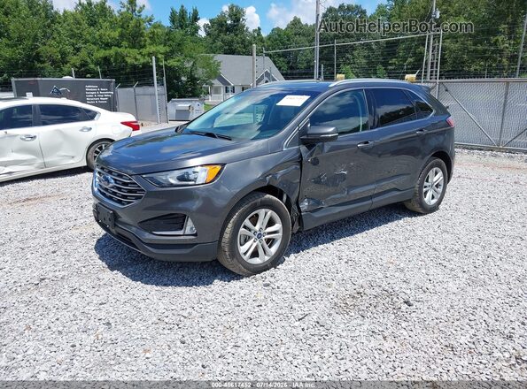 2FMPK3J94KBB73699 2019 FORD EDGE Silver Przód lewy
