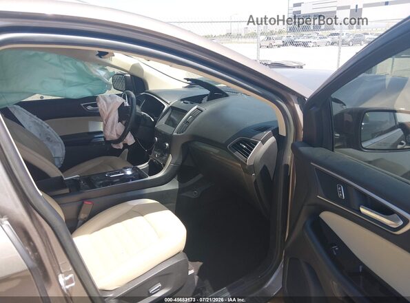 2FMPK3J94KBB80314 2019 FORD EDGE Gray Սալոնի դիմացի տեսք