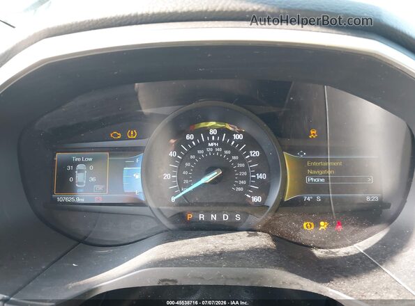2FMPK3J94LBB13973 2020 FORD EDGE Gray უკანა სავარძლების ხედი