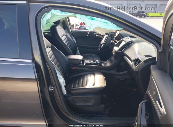 2FMPK3J94LBB13973 2020 FORD EDGE Gray წინა სალონის ხედი